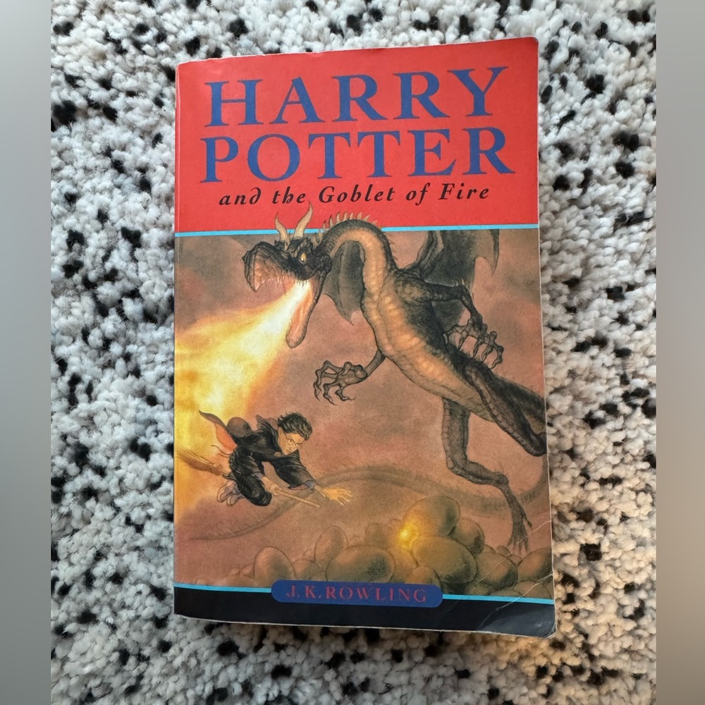 RARE print! Harry Potter and the Goblet of Fire - with errors